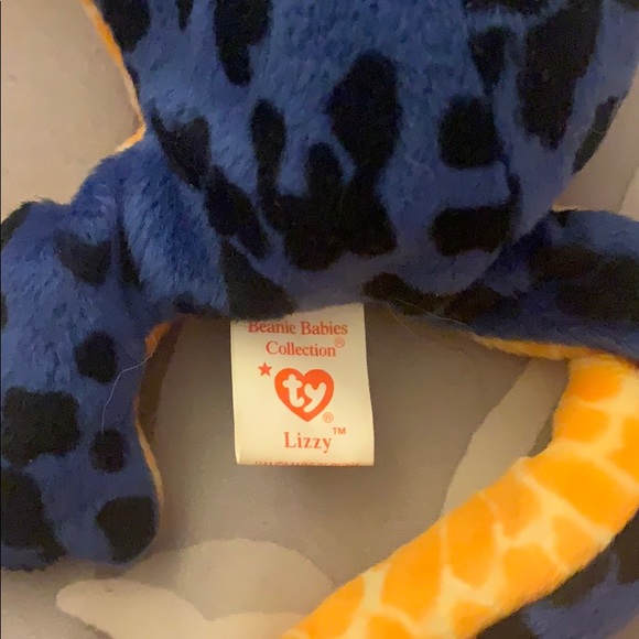 Lizzy TY original beanie‎ baby (1995) - Picture 3 of 6